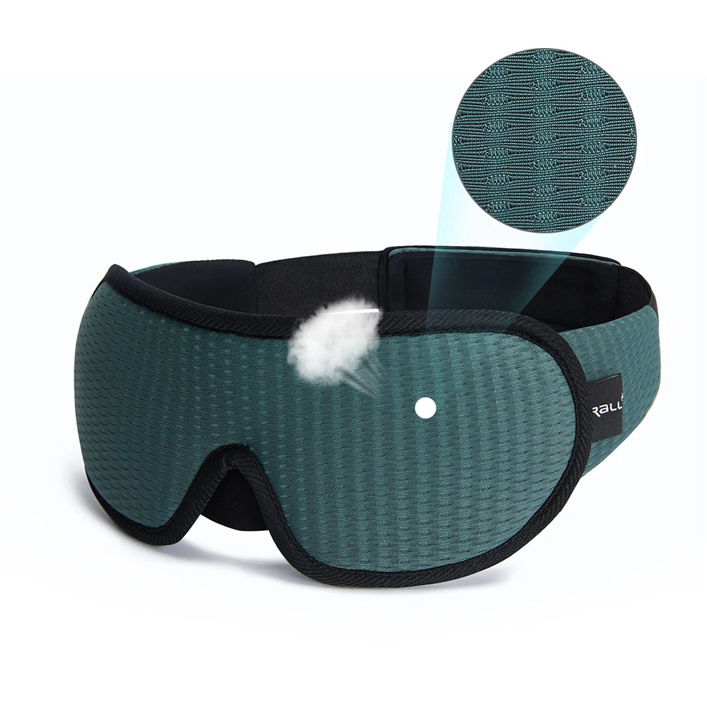 3D Sleep Mask β Ultra-Soft Light Blocking Eye Mask for Deep Sleep