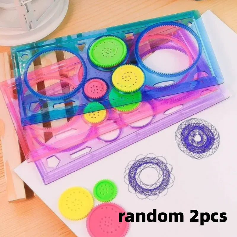 Spirograph Drawing Kit — Creative Geometric Art Toy for Kids