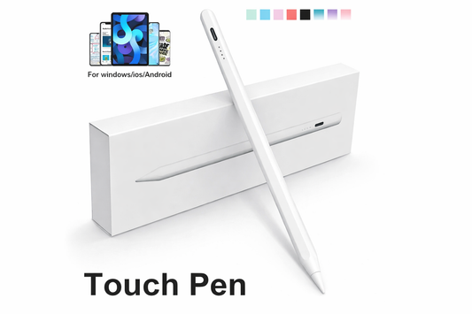 Stylus Pen for iPad – Palm Rejection, Power Display & Precision Drawing (Apple Pencil Compatible)