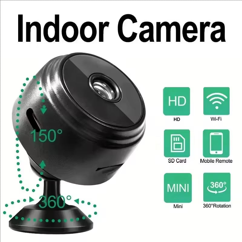A9 Wifi Mini Camera Wireless Video Recorder Security Protection Camera Smart Home Monitoring Camera for Infants and Pets
