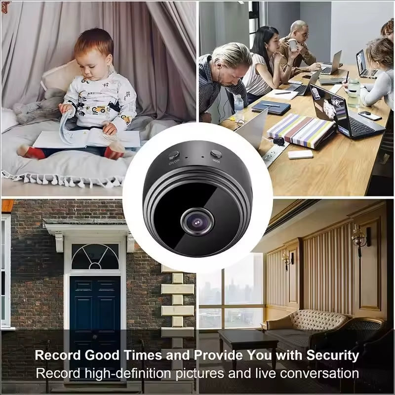 A9 Wifi Mini Camera Wireless Video Recorder Security Protection Camera Smart Home Monitoring Camera for Infants and Pets