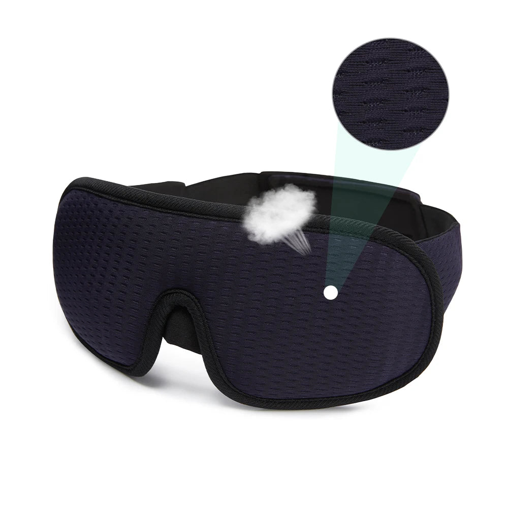 3D Sleep Mask — Ultra-Soft Light Blocking Eye Mask for Deep Sleep