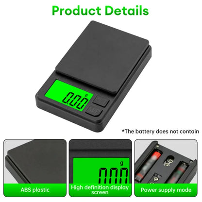 Digital Pocket Scale — High Precision Mini Weighing Scale (0.01g Accuracy)