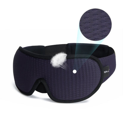 3D Sleep Mask — Ultra-Soft Light Blocking Eye Mask for Deep Sleep