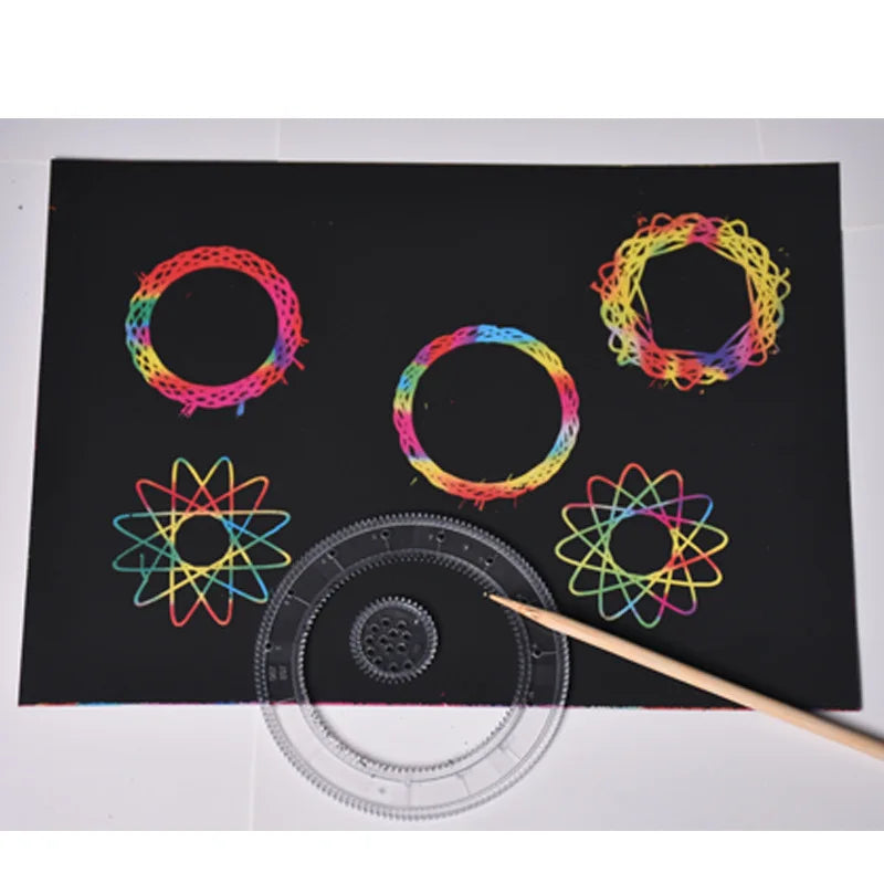 Spirograph Drawing Kit — Creative Geometric Art Toy for Kids