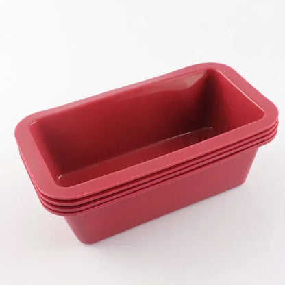 Silicone Non-Stick Mini Loaf Pan – Easy Release Rectangle Baking Mold for Bread, Cake & Pastry