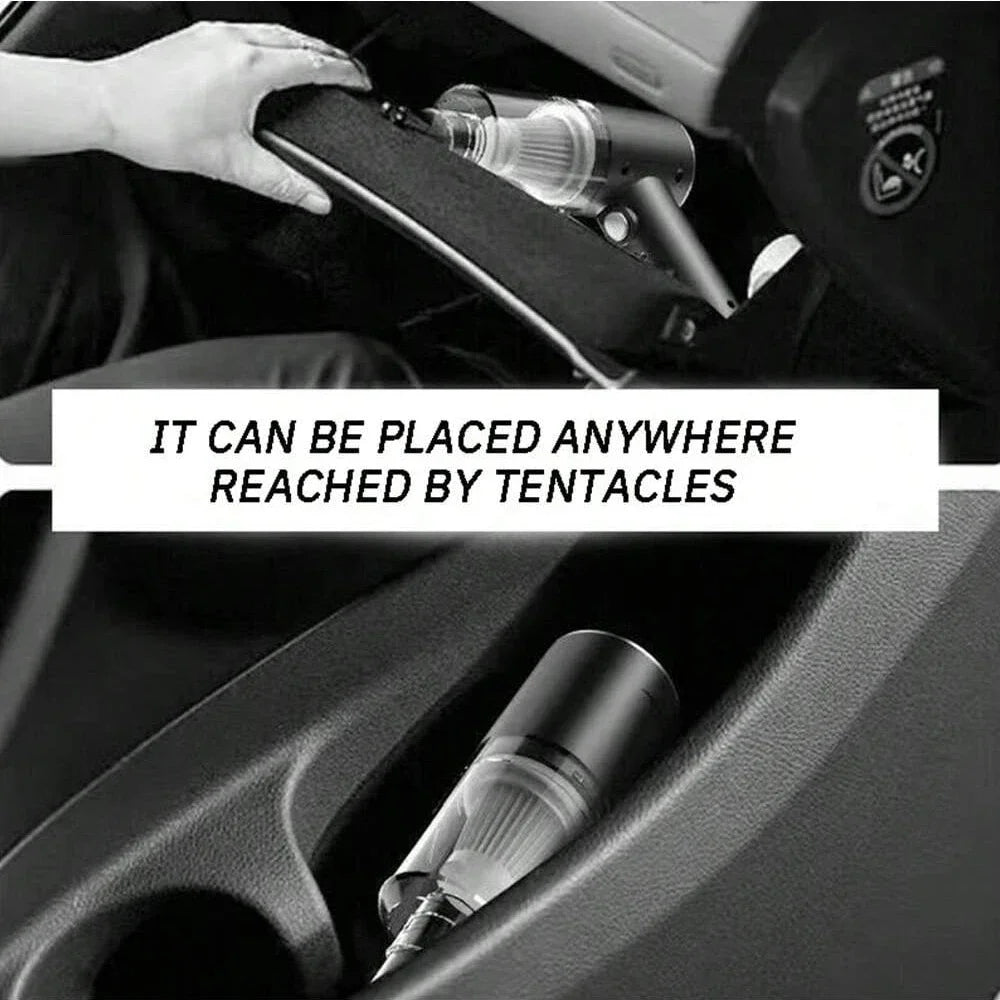 Portable Wireless Handheld Vacuum — Powerful Mini Cleaner for Car & Home