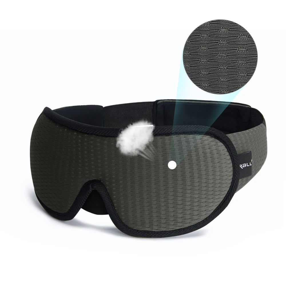 3D Sleep Mask — Ultra-Soft Light Blocking Eye Mask for Deep Sleep