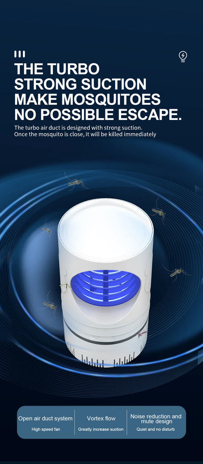 USB Mosquito Killer Lamp — Quiet Indoor Bug Trap with UV Light