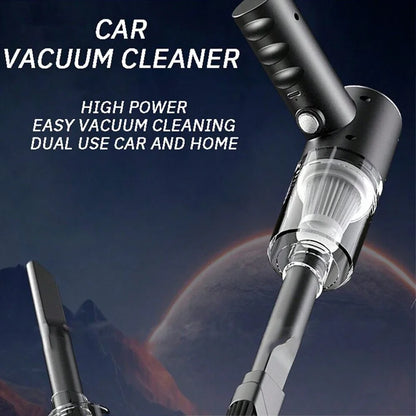 Portable Wireless Handheld Vacuum — Powerful Mini Cleaner for Car & Home