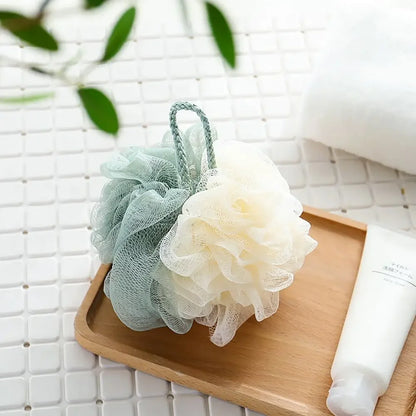Exfoliating Shower Sponge — Soft Mesh Body Scrubber for Smooth Skin