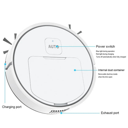 3-in-1 Smart Robot Vacuum Cleaner – Automatic Sweeping, Vacuuming & Mopping