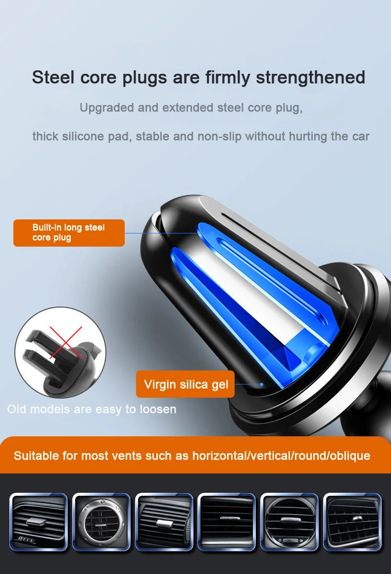 360° Adjustable Car Phone Holder – Strong Suction Dashboard & Windshield Mount for All 4.0–7” Phones (2026 Upgrade)