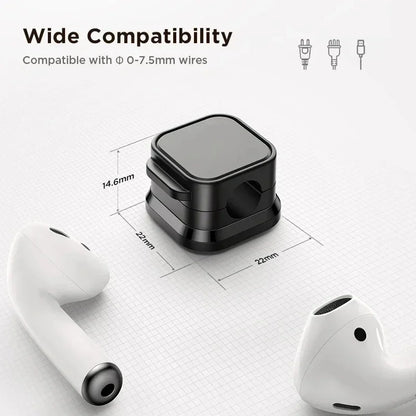 Magnetic Cable Organizer Clips — Keep Your Cables Neat & Tangle-Free