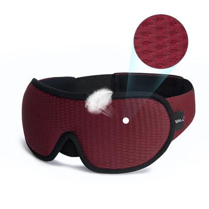 3D Sleep Mask — Ultra-Soft Light Blocking Eye Mask for Deep Sleep