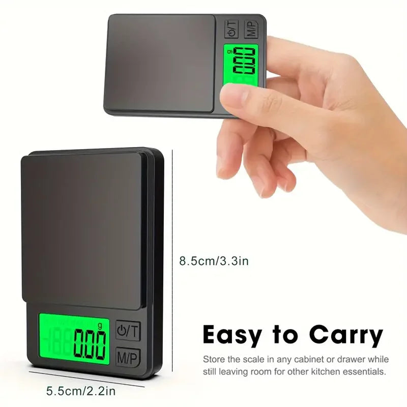 Digital Pocket Scale — High Precision Mini Weighing Scale (0.01g Accuracy)
