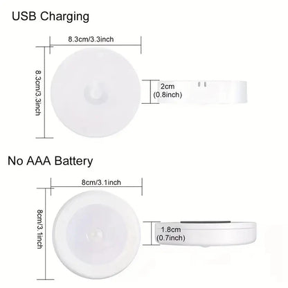 Motion Sensor Night Light – Wireless LED Lamp for Bedroom, Stairs & Closet