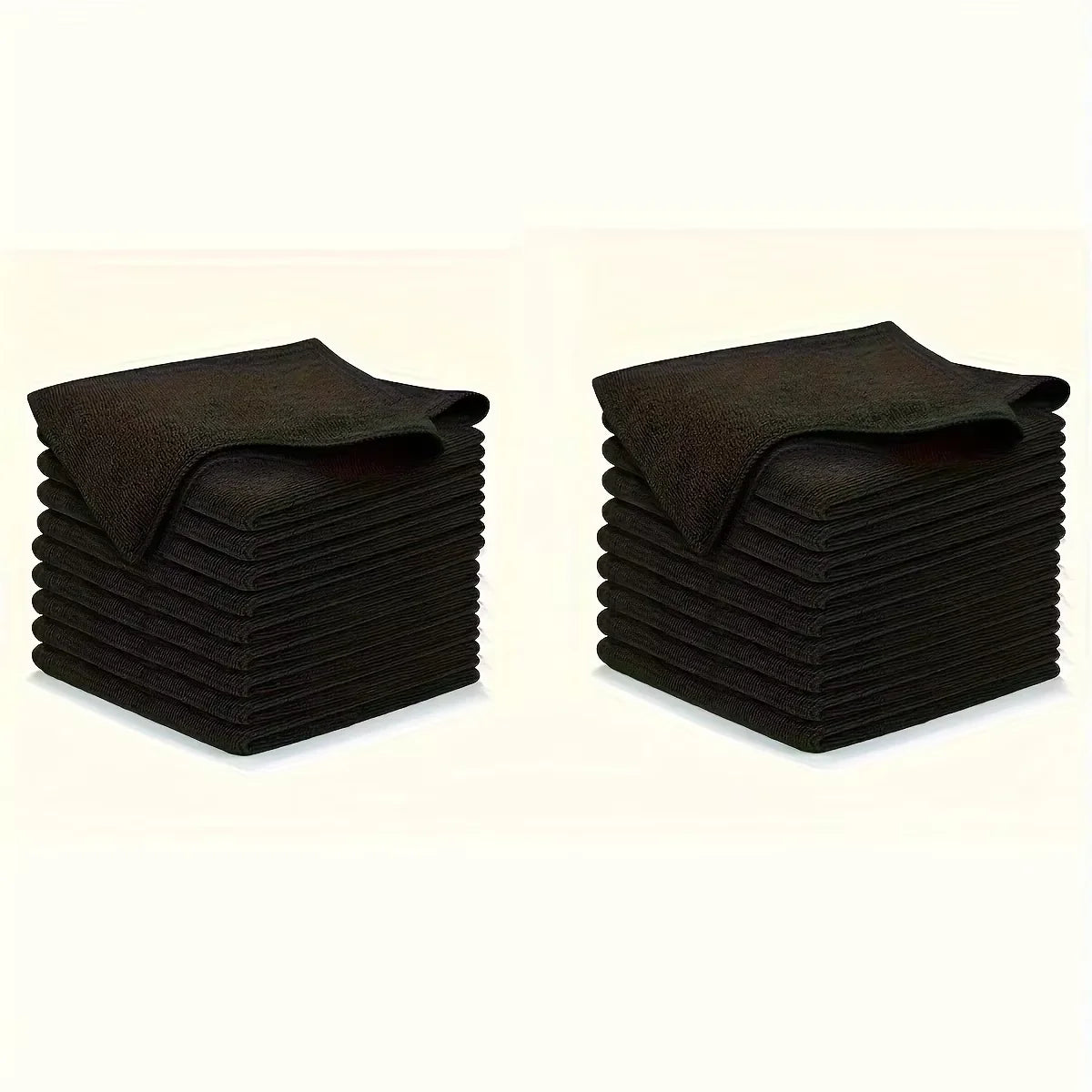 Ultra-Absorbent Microfiber Cleaning Cloths/Towels — Soft & Streak-Free (5/10/20 Pack)