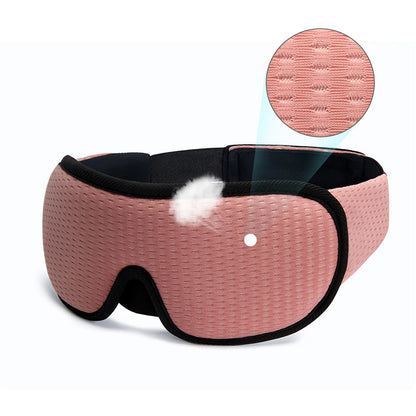 3D Sleep Mask — Ultra-Soft Light Blocking Eye Mask for Deep Sleep
