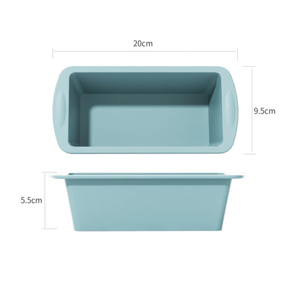 Silicone Non-Stick Mini Loaf Pan – Easy Release Rectangle Baking Mold for Bread, Cake & Pastry