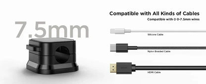 Magnetic Cable Organizer Clips — Keep Your Cables Neat & Tangle-Free