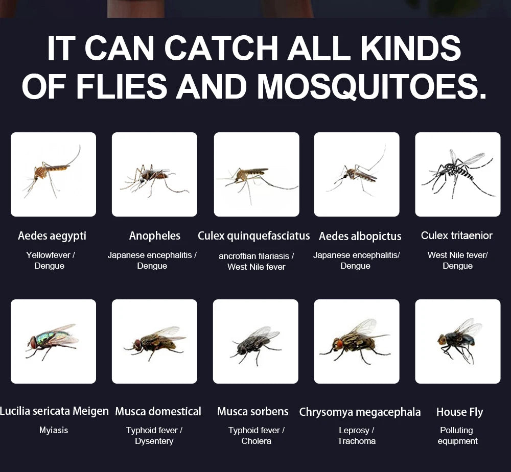 USB Mosquito Killer Lamp — Quiet Indoor Bug Trap with UV Light
