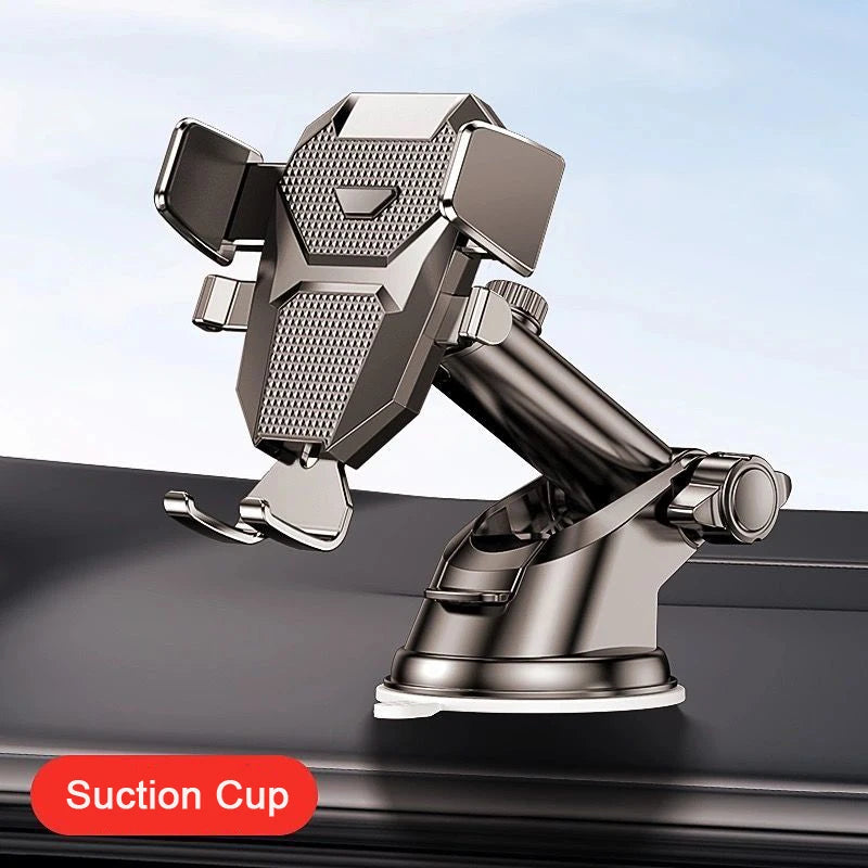 360° Adjustable Car Phone Holder – Strong Suction Dashboard & Windshield Mount for All 4.0–7” Phones (2026 Upgrade)