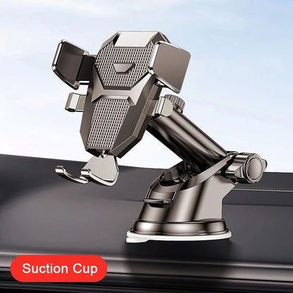 360° Adjustable Car Phone Holder – Strong Suction Dashboard & Windshield Mount for All 4.0–7” Phones (2026 Upgrade)