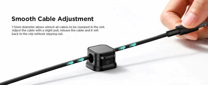 Magnetic Cable Organizer Clips — Keep Your Cables Neat & Tangle-Free