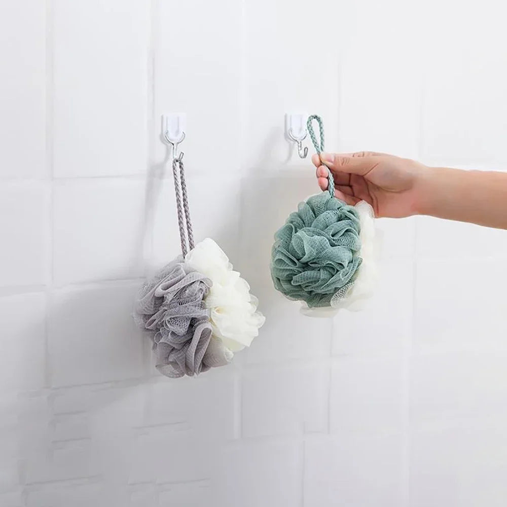 Exfoliating Shower Sponge — Soft Mesh Body Scrubber for Smooth Skin