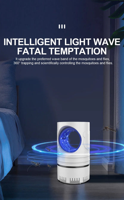 USB Mosquito Killer Lamp — Quiet Indoor Bug Trap with UV Light
