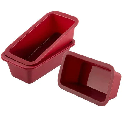 Silicone Non-Stick Mini Loaf Pan – Easy Release Rectangle Baking Mold for Bread, Cake & Pastry