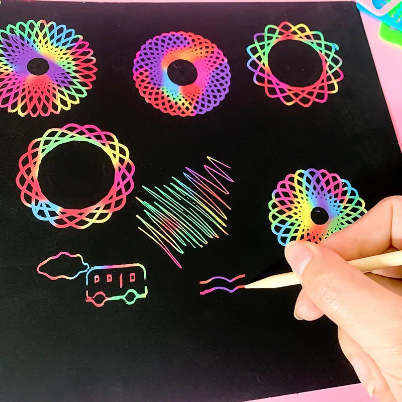 Spirograph Drawing Kit — Creative Geometric Art Toy for Kids
