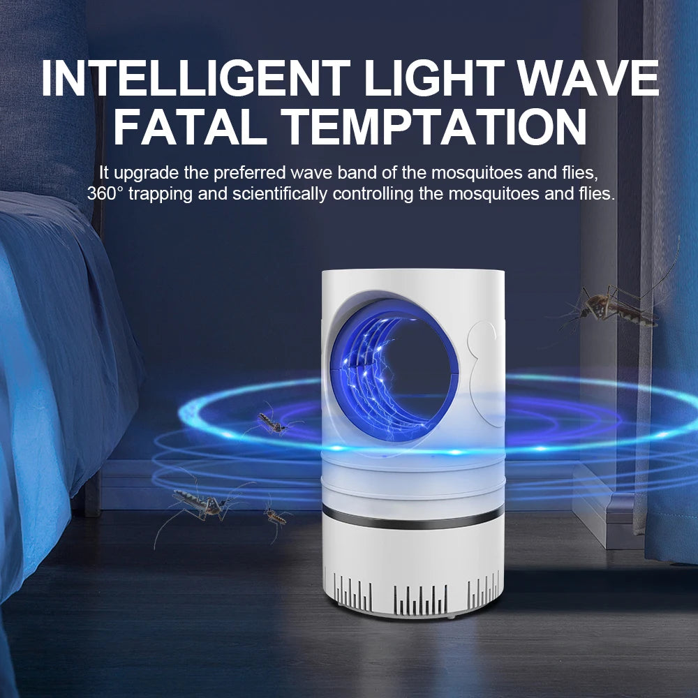 USB Mosquito Killer Lamp — Quiet Indoor Bug Trap with UV Light