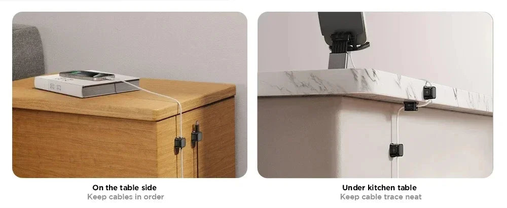 Magnetic Cable Organizer Clips — Keep Your Cables Neat & Tangle-Free