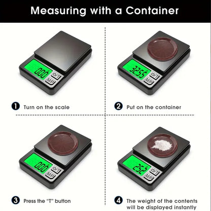 Digital Pocket Scale — High Precision Mini Weighing Scale (0.01g Accuracy)
