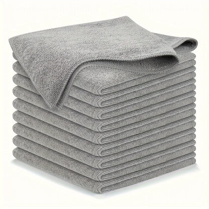 Ultra-Absorbent Microfiber Cleaning Cloths/Towels — Soft & Streak-Free (5/10/20 Pack)