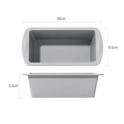 Silicone Non-Stick Mini Loaf Pan – Easy Release Rectangle Baking Mold for Bread, Cake & Pastry