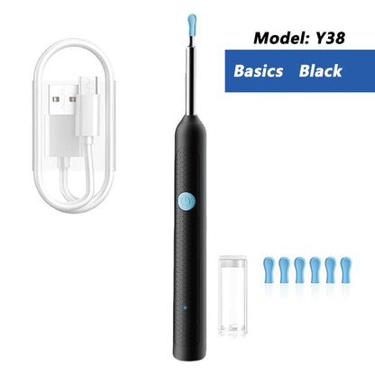 Visual Ear Cleaner with Camera – HD Otoscope Ear Wax Removal Tool with LED Light