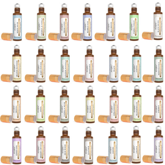 EUQEE 10ml Fragrance Oil Roll-On – Long-Lasting, Travel-Size Perfume for Men & Women