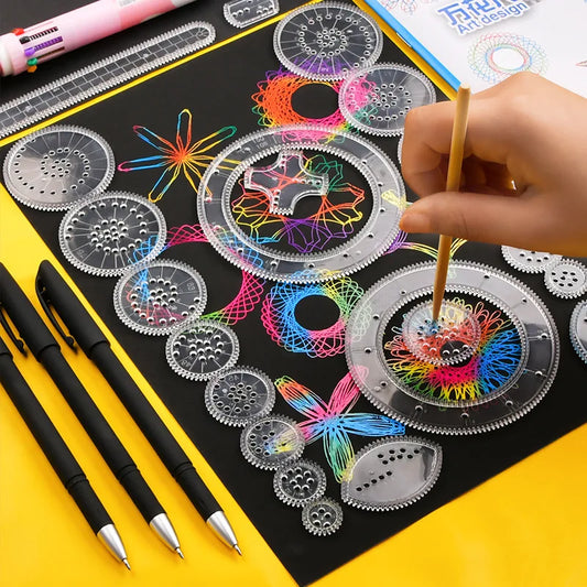 Spirograph Drawing Kit — Creative Geometric Art Toy for Kids