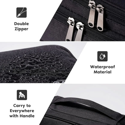 Waterproof Cable Storage Bag – Portable Electronic Organizer for Chargers, Cables & Accessories