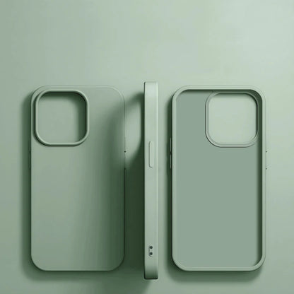 Luxury Liquid Silicone iPhone Case – Shockproof Slim Cover for iPhone 11–16 Pro Max & Plus