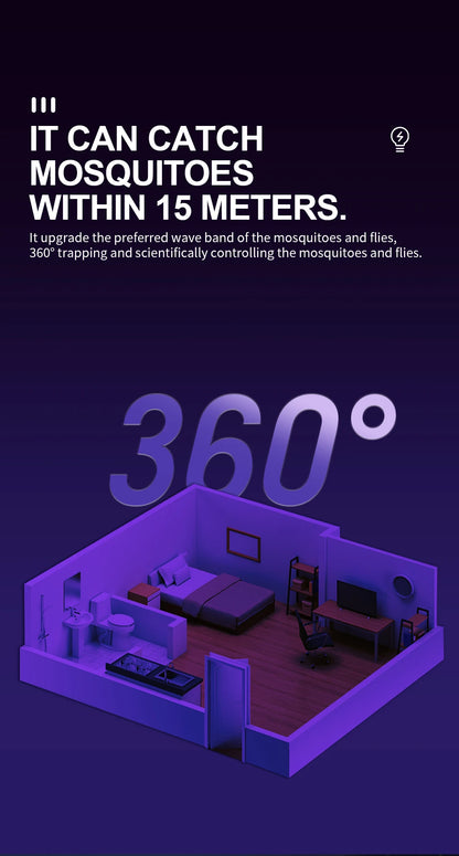 USB Mosquito Killer Lamp — Quiet Indoor Bug Trap with UV Light