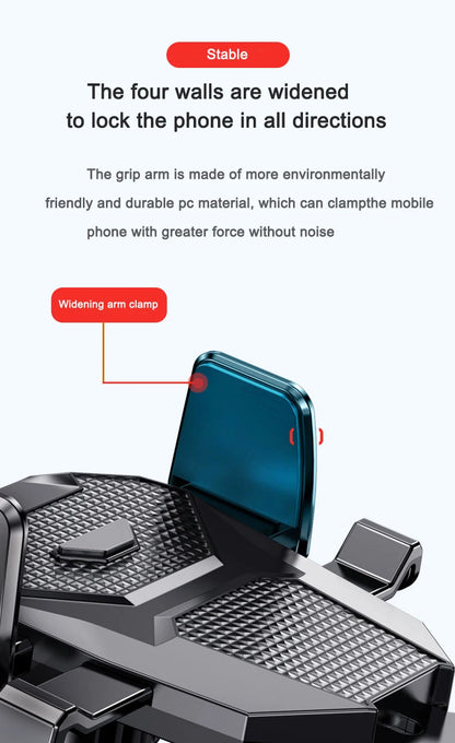 360° Adjustable Car Phone Holder – Strong Suction Dashboard & Windshield Mount for All 4.0–7” Phones (2026 Upgrade)