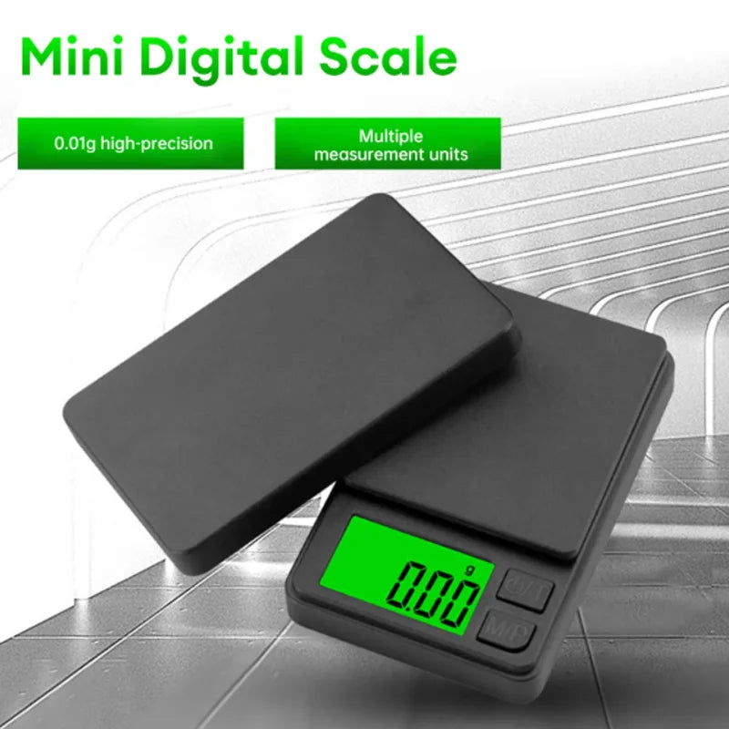 Digital Pocket Scale — High Precision Mini Weighing Scale (0.01g Accuracy)