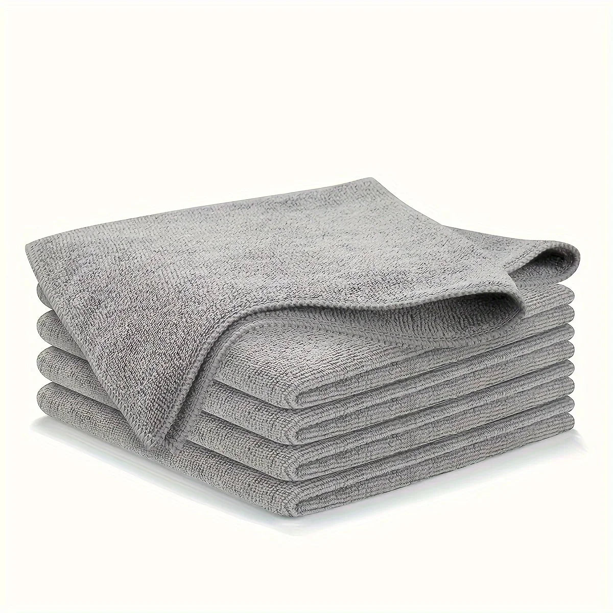 Ultra-Absorbent Microfiber Cleaning Cloths/Towels — Soft & Streak-Free (5/10/20 Pack)