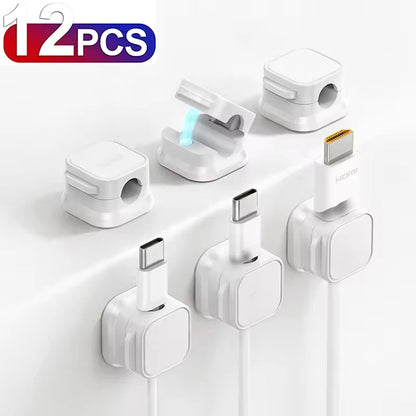 Magnetic Cable Organizer Clips — Keep Your Cables Neat & Tangle-Free