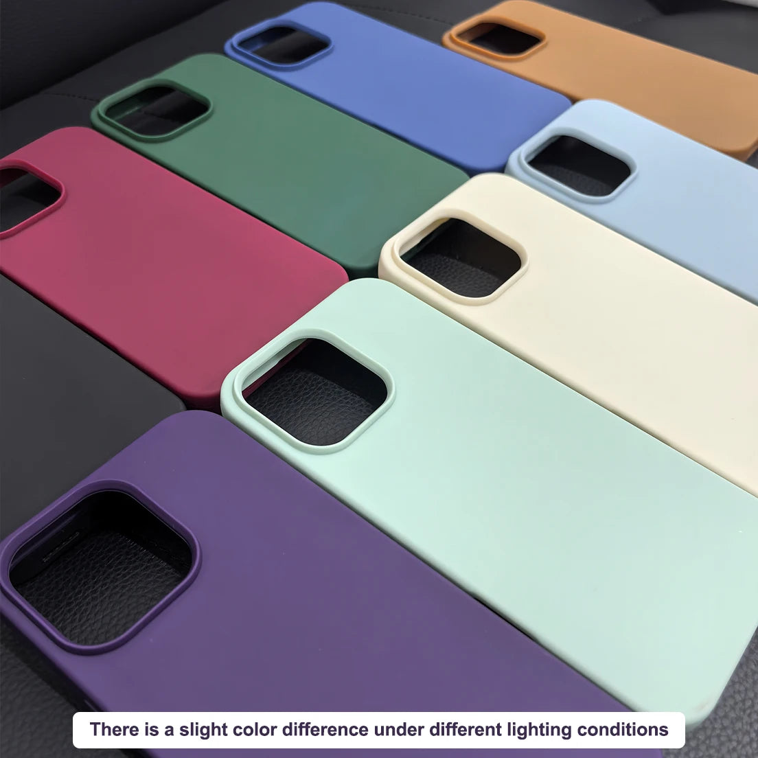 Luxury Liquid Silicone iPhone Case – Shockproof Slim Cover for iPhone 11–16 Pro Max & Plus