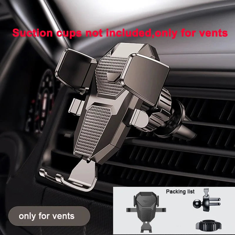 360° Adjustable Car Phone Holder – Strong Suction Dashboard & Windshield Mount for All 4.0–7” Phones (2026 Upgrade)